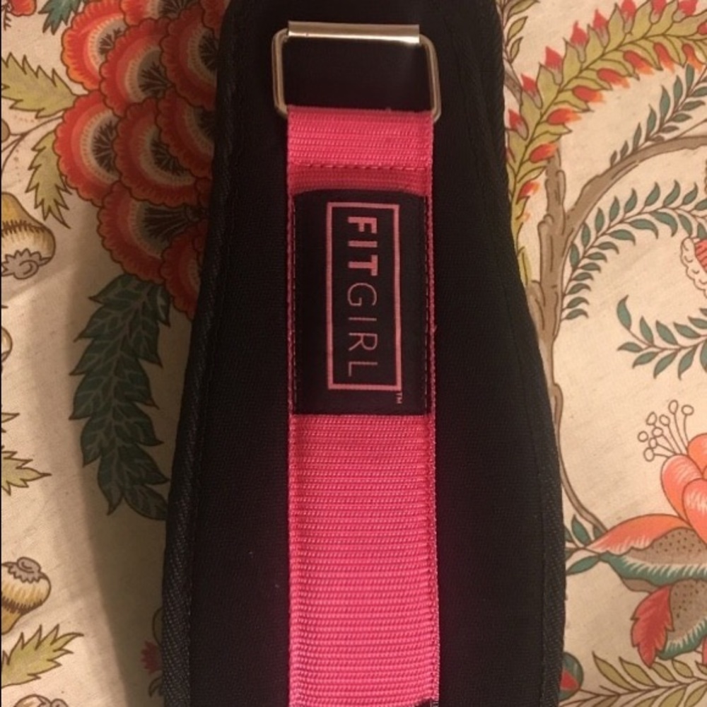 FITGIRL - Pink Weight Lifting Belt
